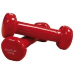 Sveltus Haltères Epoxy 2 X 0.5 kg -Rouge