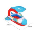 Bateau gonflable avec pare-soleil Bestway