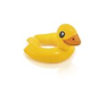 Bouée gonflable Intex Canard jaune pour enfants de 3 à 6 ans