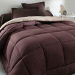 Couette Uni 2 places 220x240 Beige_Marron