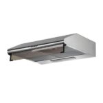Auxstar Hotte Casquette 90 cm INOX Silver