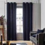 Rideau Velours Bleu Marine 3m*2,8m