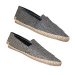 Pack 2 Ballerines pour homme Noir et Gris + Gris uni
