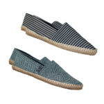 Pack 2 Ballerines pour homme Bleu & Bleu marine
