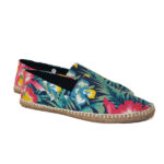 Ballerines homme fleuri