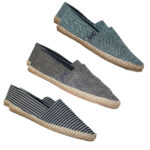 Pack 3 Ballerines pour homme : Bleu + Bleu Marine + Gris