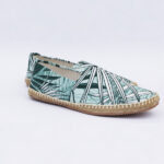 Ballerines homme Hawaï vert d'eau