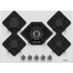 Plaque de cuisson 5 Feux en verre - Ferre