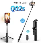 Selfie Bluetooth Q02S avec Lampe