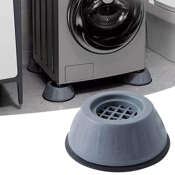 Coussin carré Anti-Vibration pour Machine à laver, 4 pièces, tampons de  choc multifonctionnel, tapis Anti-Vibration, antidérapant, support pour  réfrigérateur - AliExpress