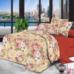 Couette imprimée 2 places 220x240 - Florale