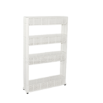 Élément de rangement pour cuisine et salle de bains - 4 étages avec roues - Sotufab