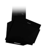 Hotte focus pyramidale noire décorative F620B