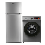 Pack de mariage Duo:  Réfrigérateur CONDOR 360L +   machine à laver orient 7kg gris