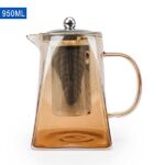 Théière en verre avec filtre 950 Ml 