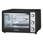 Four TORNADO OVEN 46L NOIR Avec Grille et Fan