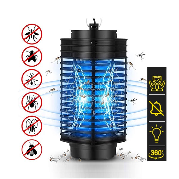 Lampe Anti Moustique Mouche électrique Destructeur Insecte Volant