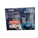 Renga Ensemble boite a goûter + bouteille d'eau en plastique alimentaire monster truck – Image 3
