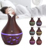 Diffuseur d’arôme, humidificateur électrique Huiles essentielles motif Arabesque