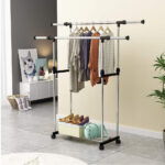 Porte vêtements stainless steel