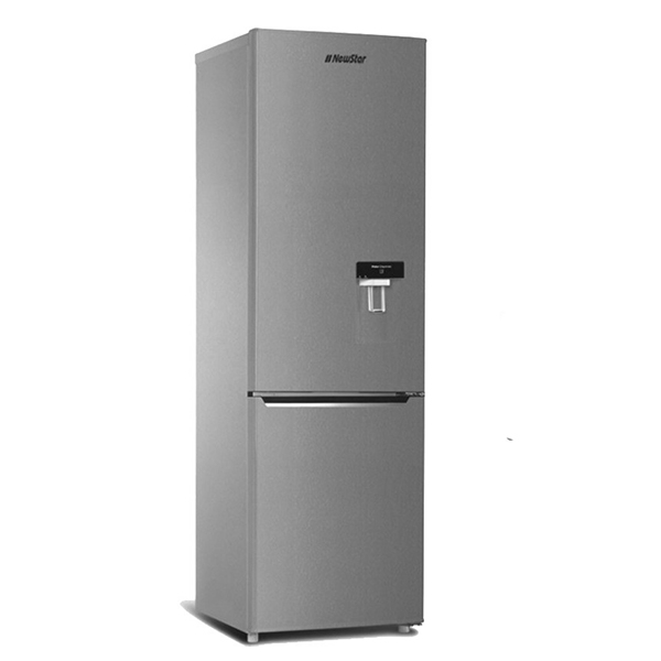Newstar gris : Réfrigérateur combiné avec Fontaine