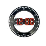 Horlog Numérique LED 3D  avec Affichage date et température – Image 5