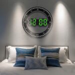 Horlog Numérique LED 3D  avec Affichage date et température – Image 8