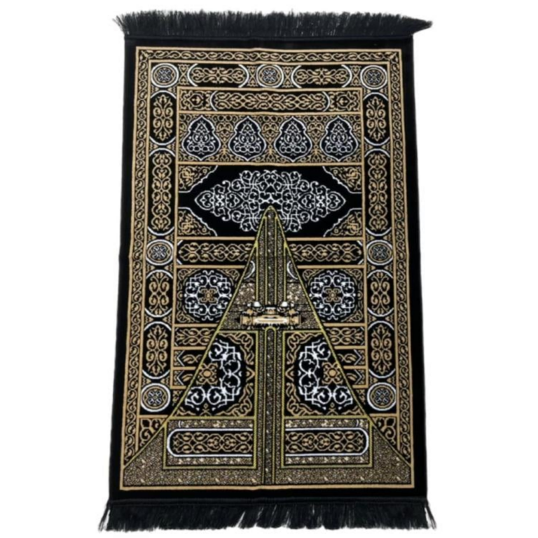 Grand Tapis de prière rembourré 120x80 cm model PORTE KAABA Rembourrés pour une meilleure expérience de prière très confortable. meilleur prix en Tunisie