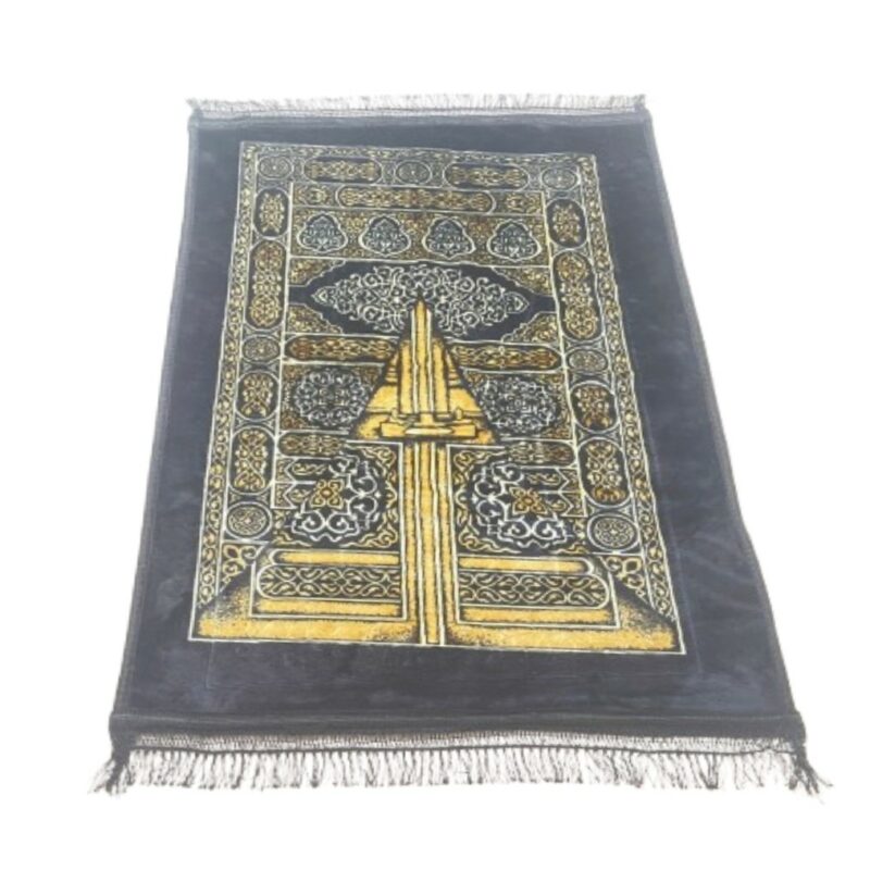 Grand Tapis de prière rembourré 120x80 cm model PORTE KAABA Rembourrés pour une meilleure expérience de prière très confortable. meilleur prix en Tunisie