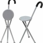 Canne de marche avec tabouret