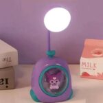 Mini lampe de table LED pour enfant-MAUVE