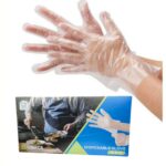 Gants jetables transparent pour cuisine (100 pièces)