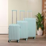 Série de 3 Valises Incassable en ABS Blanc - ABM