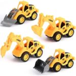 Lot de 4 engins chantier pour enfants