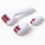 Derma roller 4 en1-3 Rouleaux de Massage et Soins du Visage – Image 5