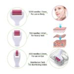 Derma roller 4 en1-3 Rouleaux de Massage et Soins du Visage – Image 7