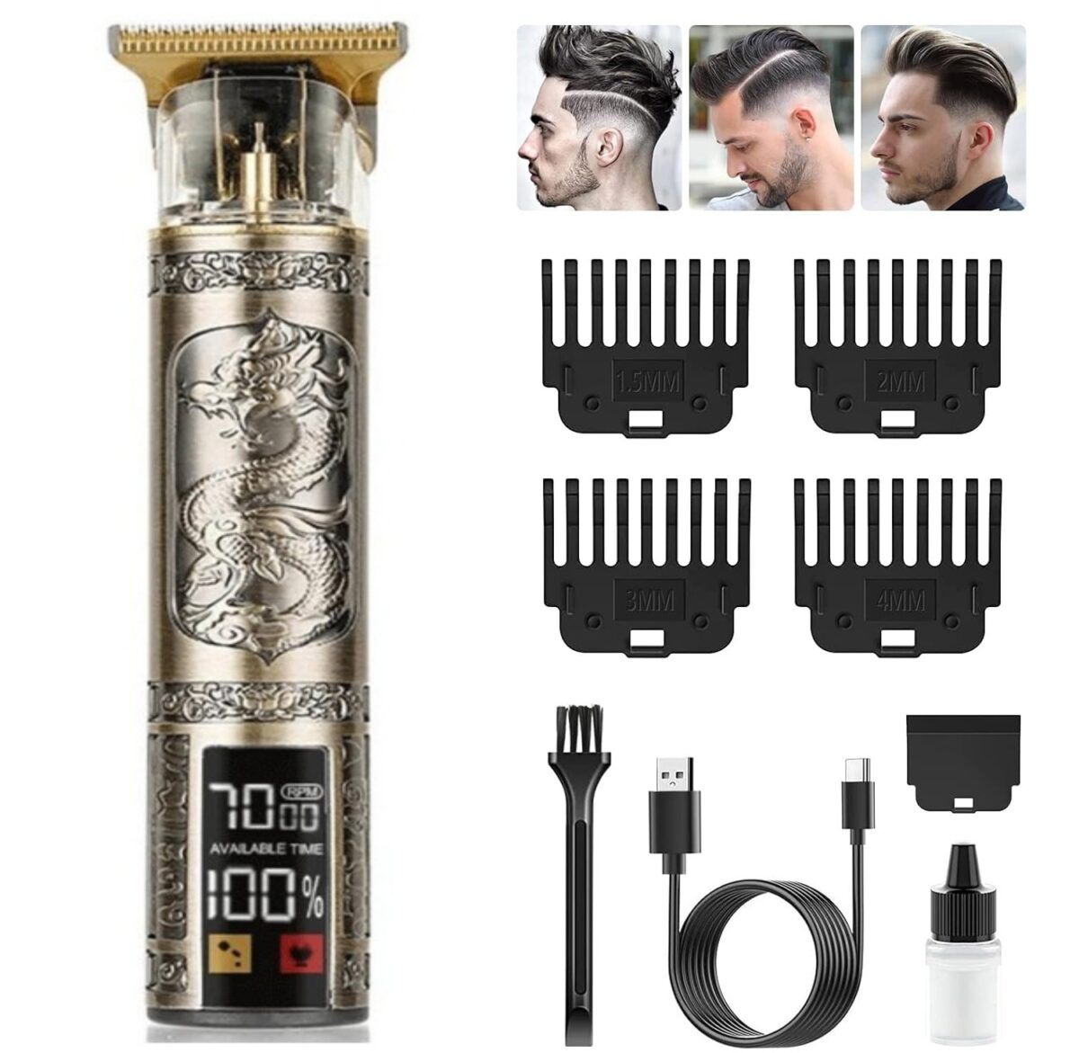Tondeuse À Cheveux G-MAX SN-028 Gold – Image 1