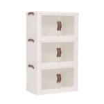 Lot de 3 boites de rangement Forme armoire