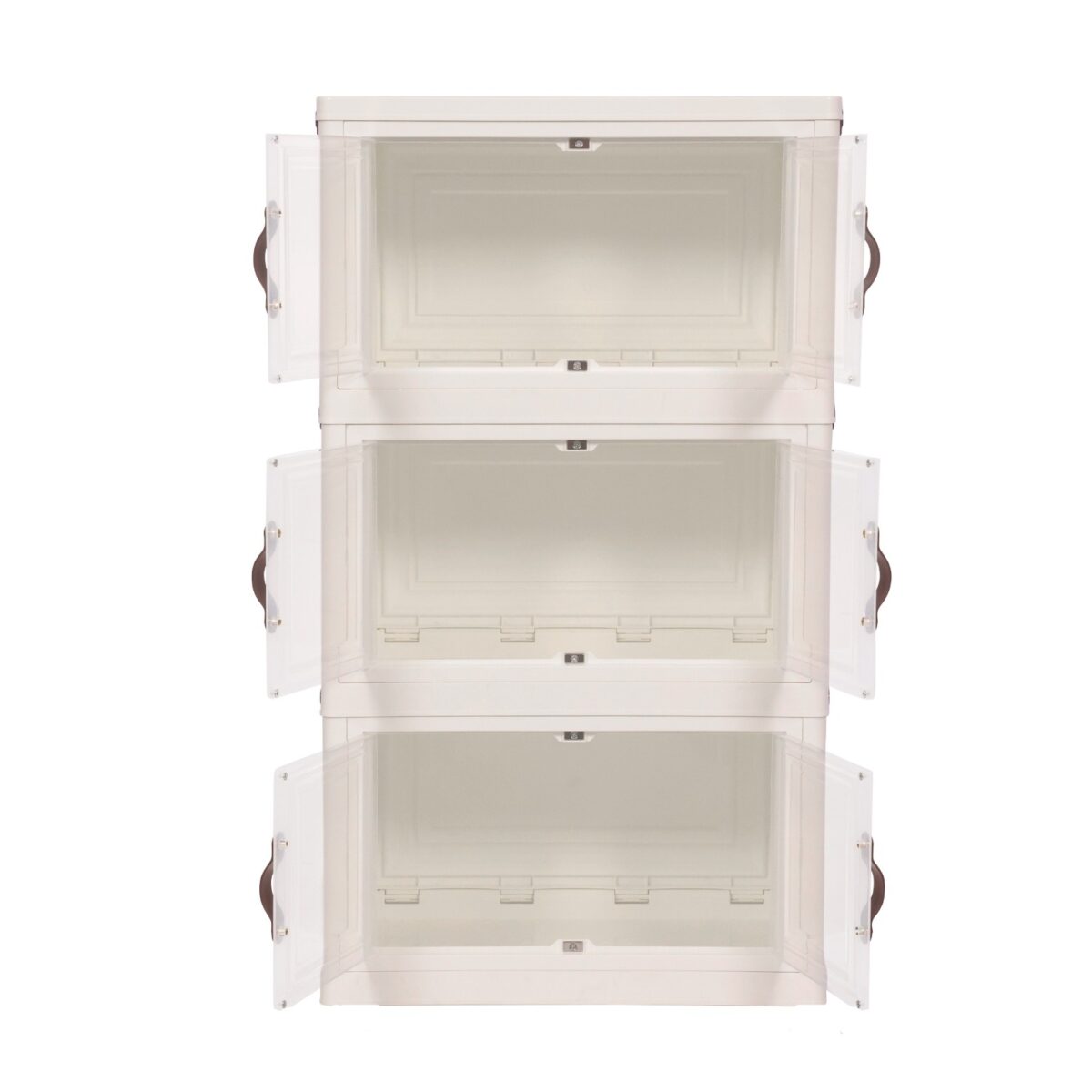 Lot de 3 boites de rangement Forme armoire – Image 5