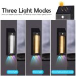 Applique murale solaire à LED double éclairage 18 W HW668-2 – Image 5