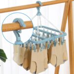 Étendoir À Chaussettes avec 32 Pinces À Linge – Image 5