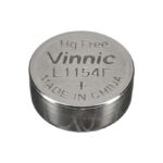Lot de 10 Piles LR44 B1 électroniques alcalines Vinnic – Image 2