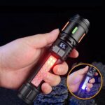 Lampe Torche LED Ultra Puissante rechargeable avec Zoom – Image 4