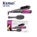 Brosse cheveux à lisser 5 en 1  Kemei KM-2263 – Image 2