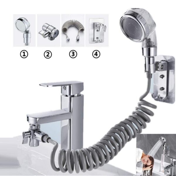 Ensemble Pommeau Douche pour Lavabo