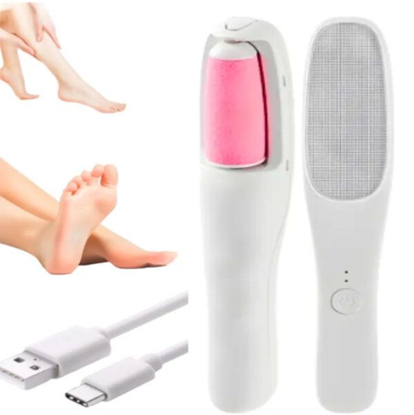 Râpe électrique pour les pieds 2en 1