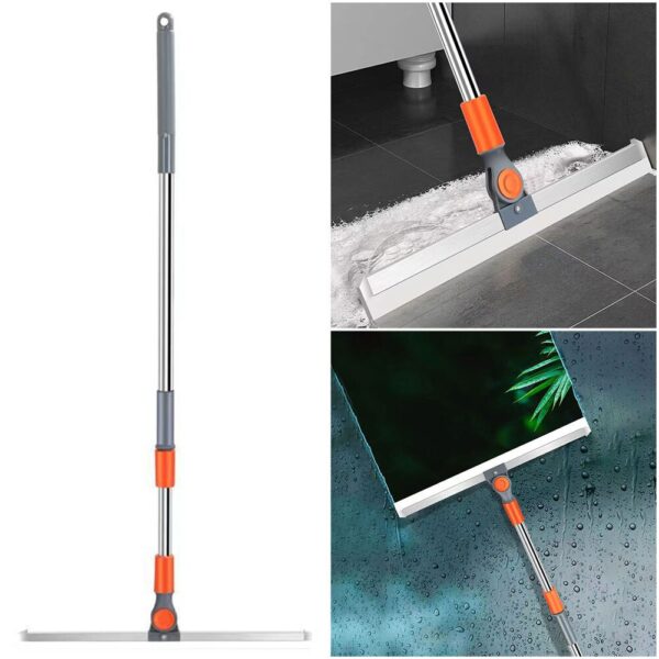 Balai télescopique en Silicone Polyvalent