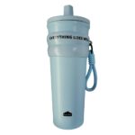 Bouteille d'eau portable anti-fuite avec sangle – Image 4