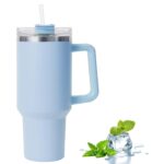Mug Isotherme avec Paille et Poignée – Image 5