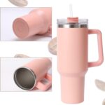 Mug Isotherme avec Paille et Poignée – Image 10